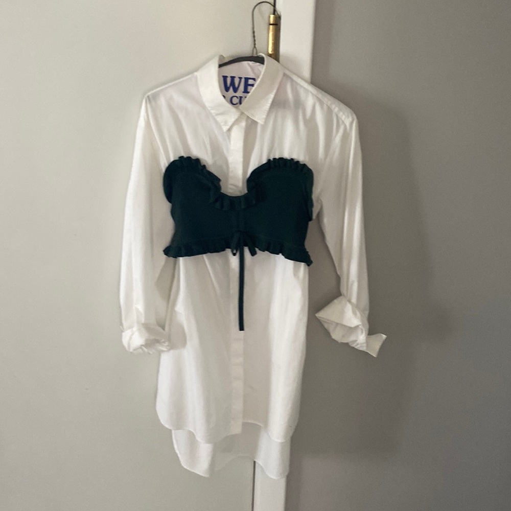 Kenzo white long sleeve shirt
